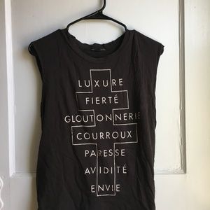 Urban Outfitters | Truly Madly Deeply 7 sins tank